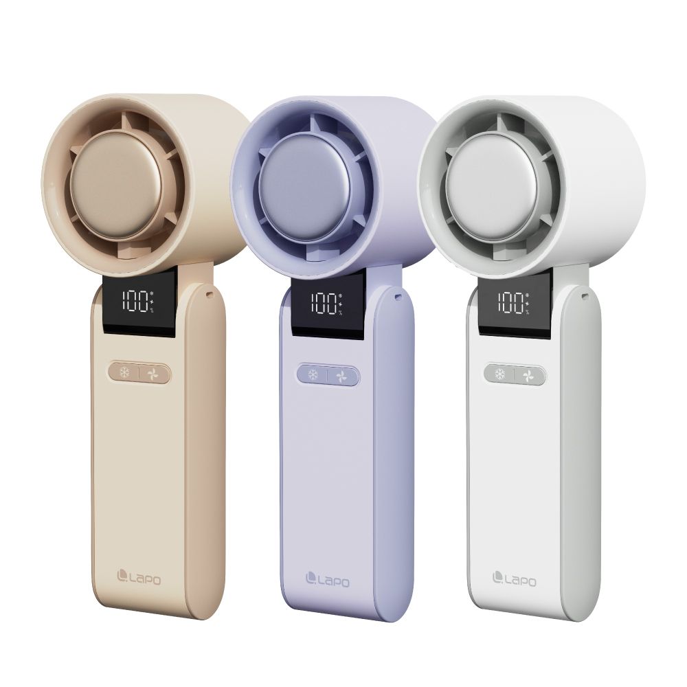 LaPO 製冷高速可折疊隨身風扇 LF-C01 (不挑色)