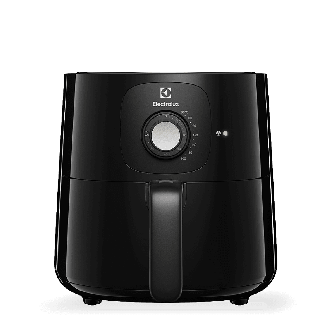 伊萊克斯 3.3公升極致美味300 旋鈕式氣炸鍋 (琉光黑)