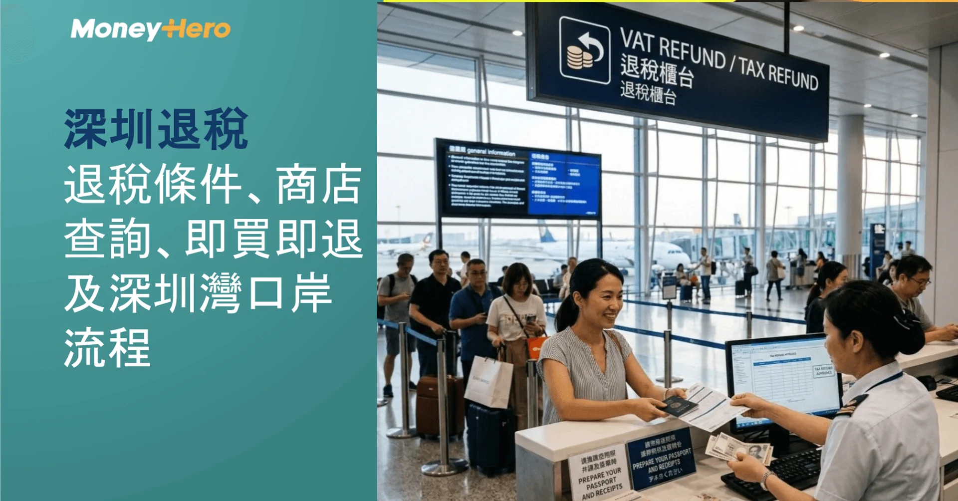 深圳退稅|退稅條件、商店查詢、即買即退及深圳灣口岸流程