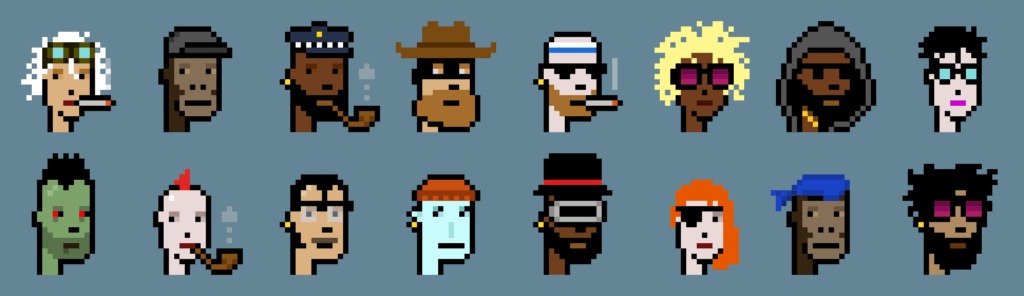 NFT意思是什麼?-CryptoPunks