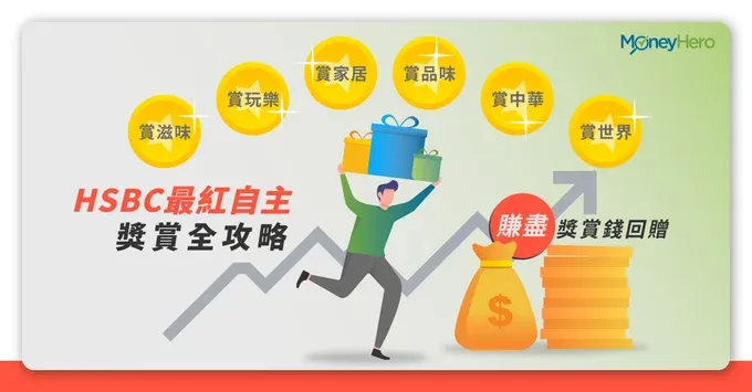 【HSBC 獎賞錢】最紅自主獎賞登記、商戶名單及分配用法
