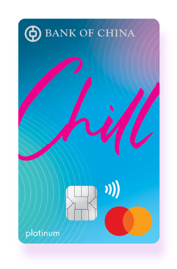 BOC Chill Platinum Mastercard