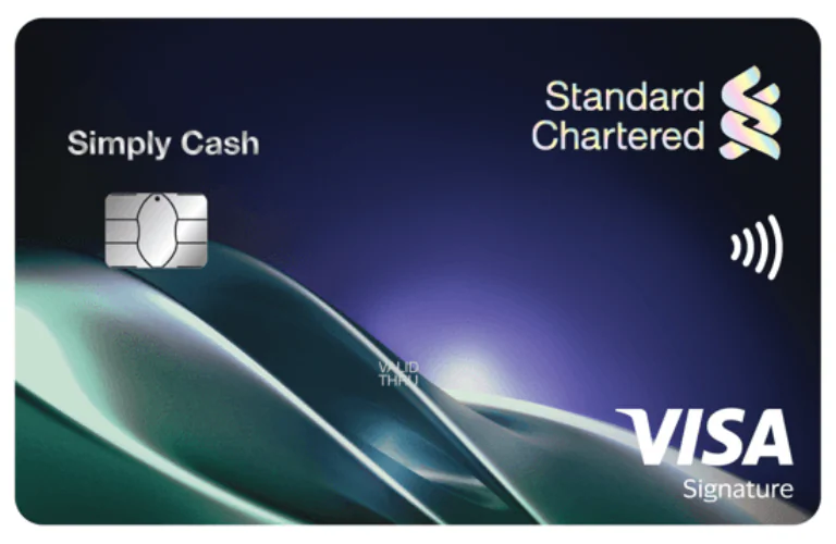 Standard Chartered Simply Cash Visa Card
