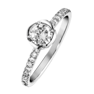 Piaget 玫瑰訂婚指環
