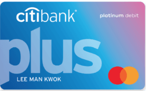 Citi Plus Mastercard 扣賬卡