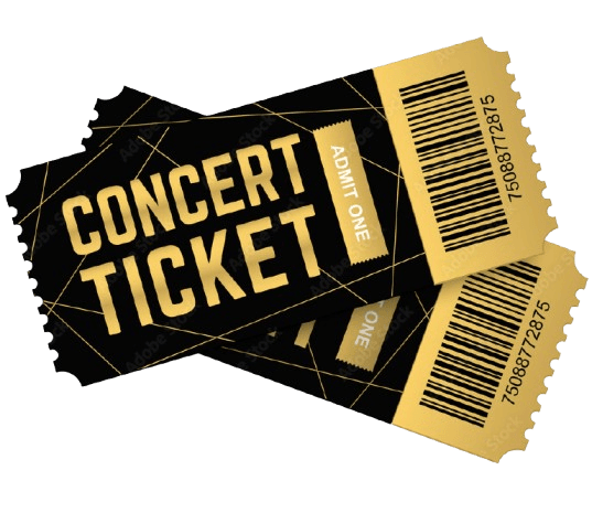 Concert Ticket (Spooktacular Raffle Giveaway)
