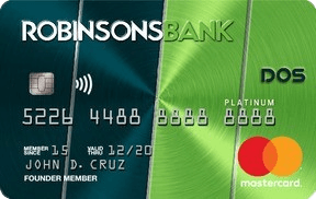Robinsons Bank DOS Mastercard