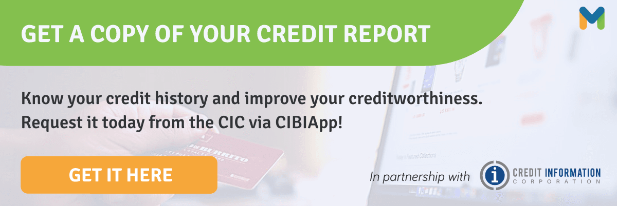 Get a copy of your credit report online! Get a copy of your credit report online!