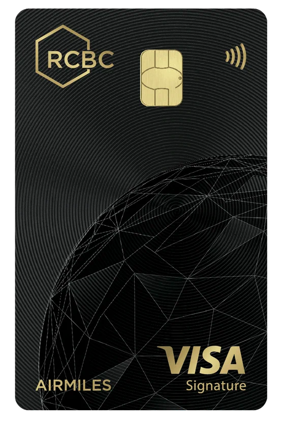 RCBC Airmiles Visa Signature
