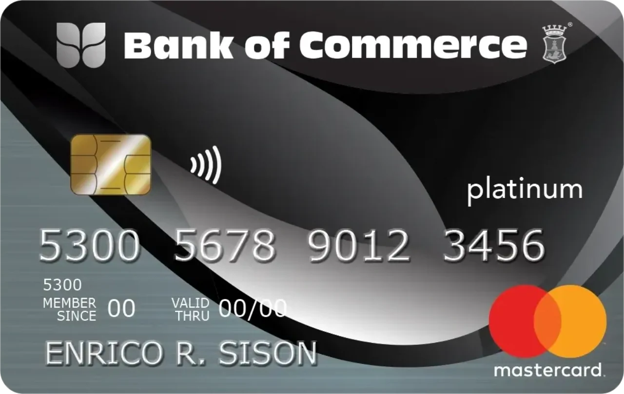 Bank of Commerce Platinum Mastercard