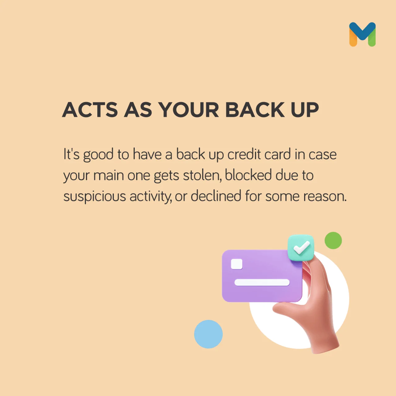Multiple Credit Card Benefits - extra cards as backup