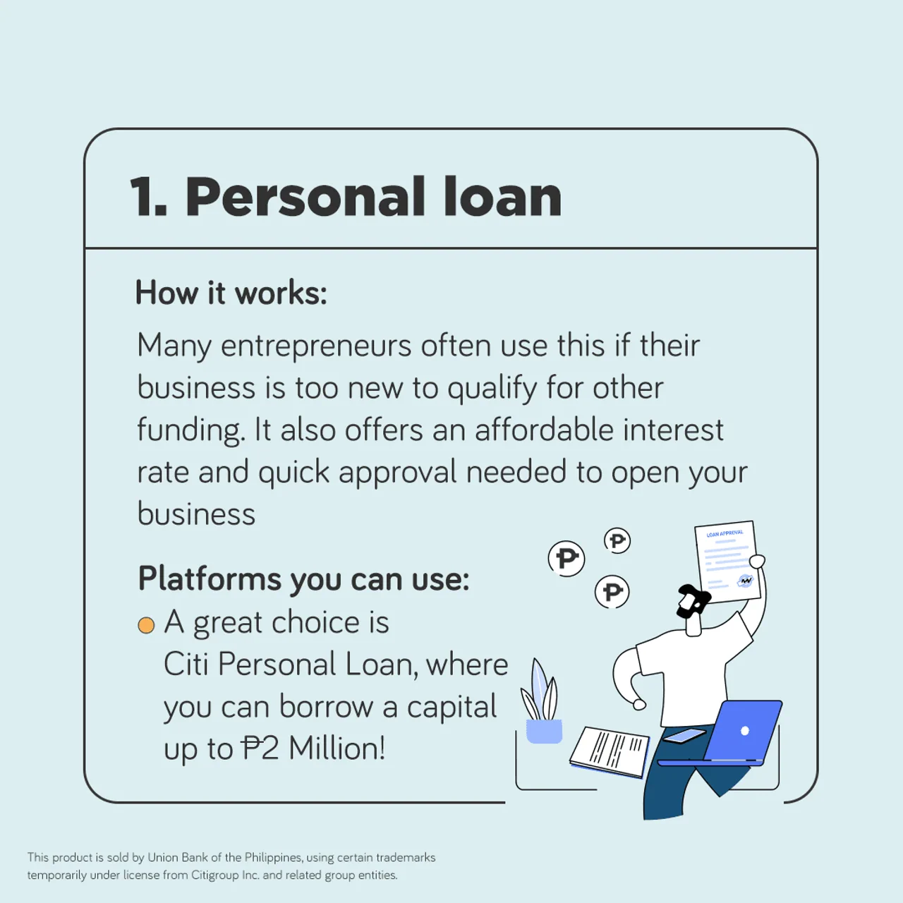 where to get capital for business - personal loan