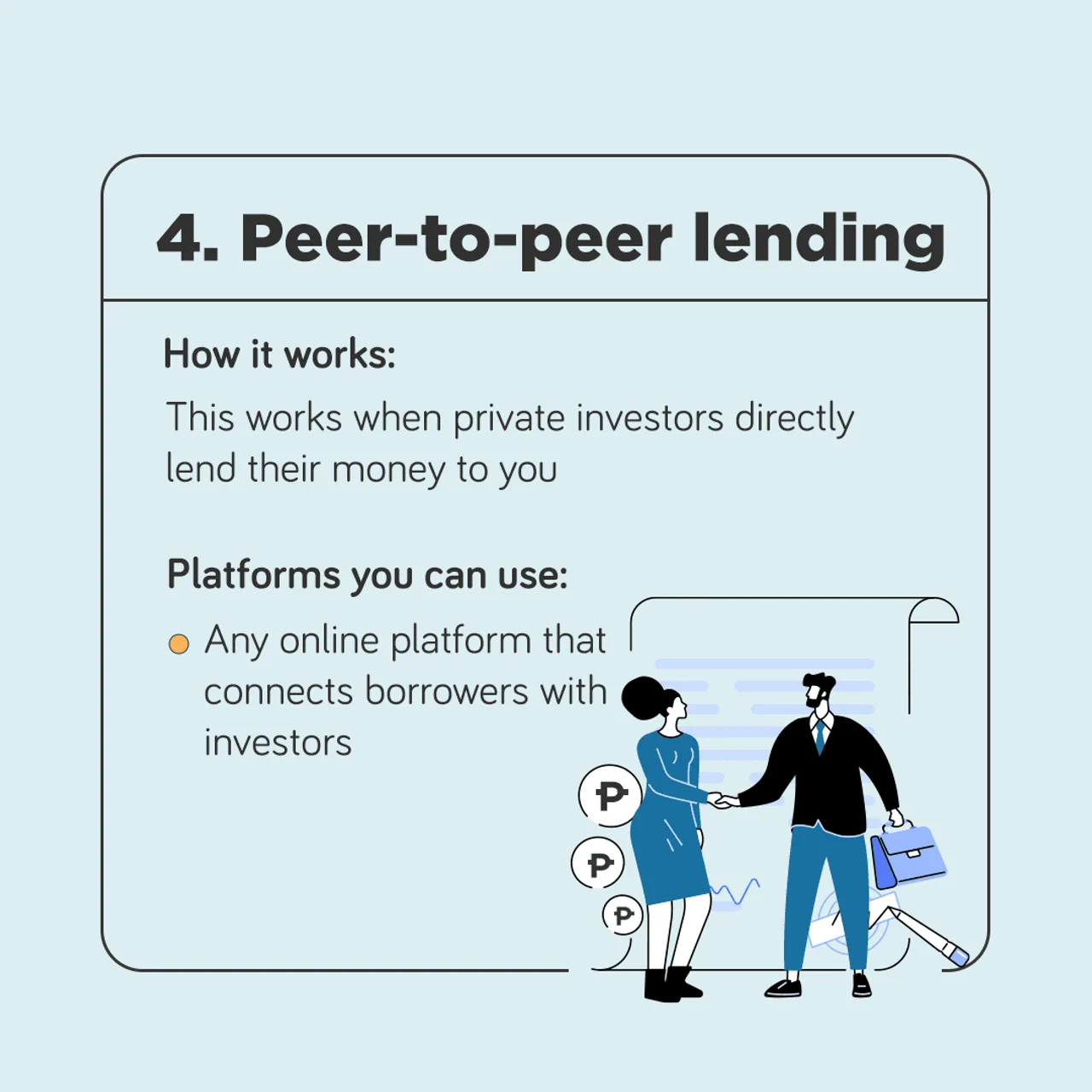 where to get capital for business - peer-to-peer lending
