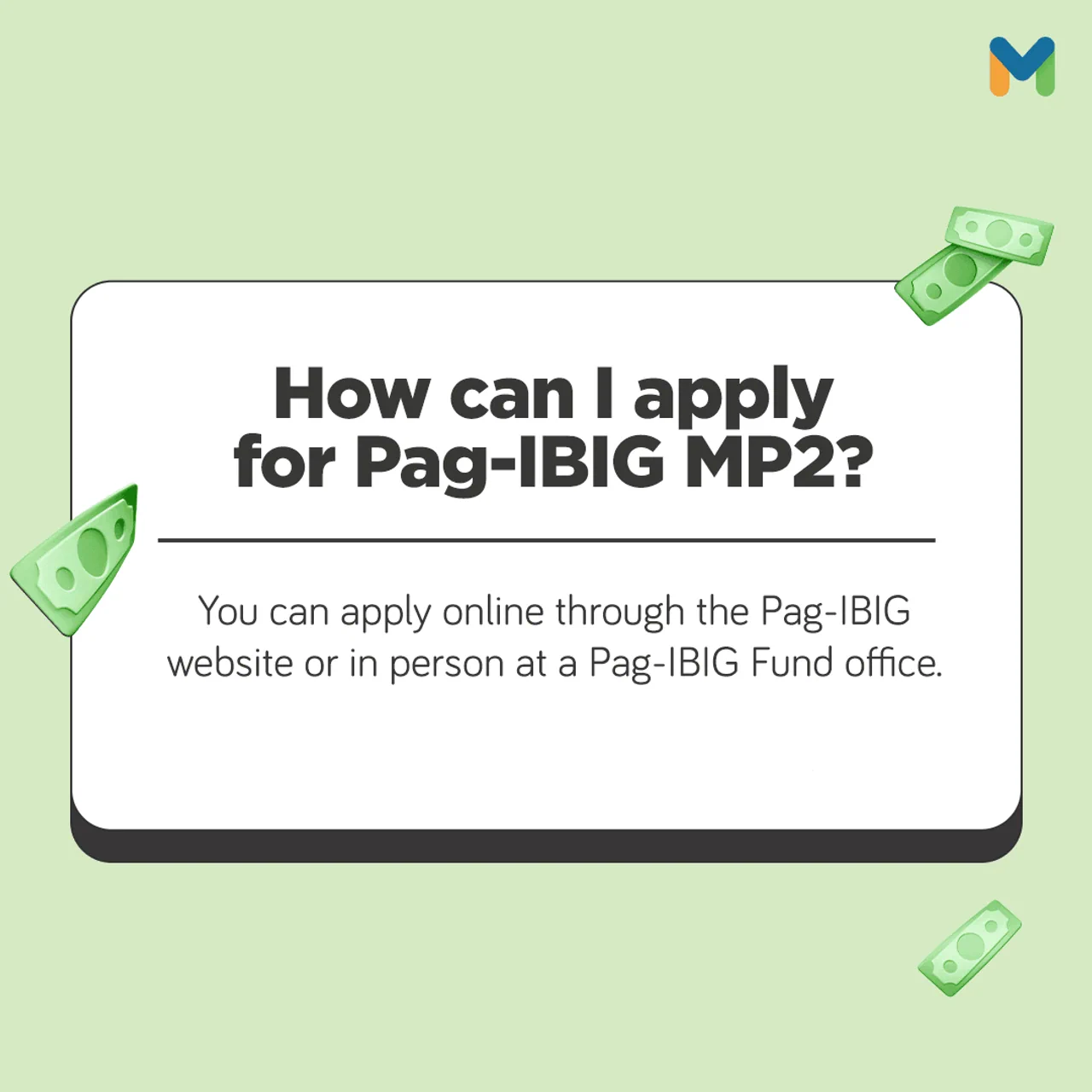 how to apply for pag-ibig mp2