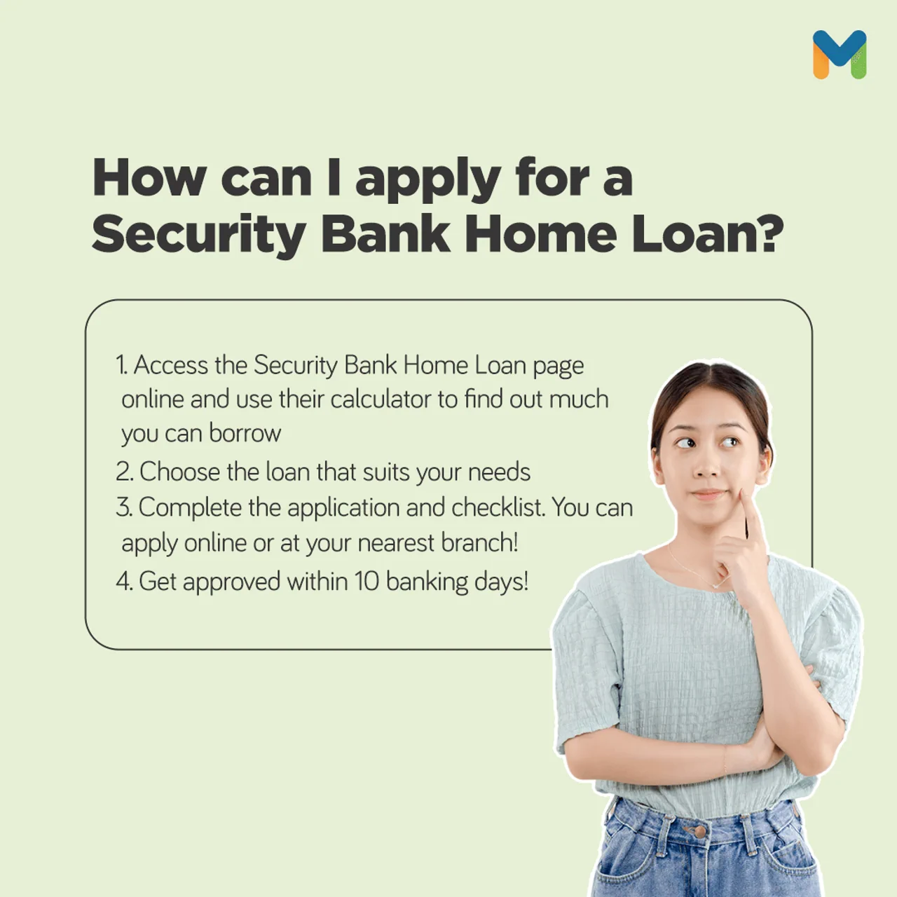 security bank home loan application process