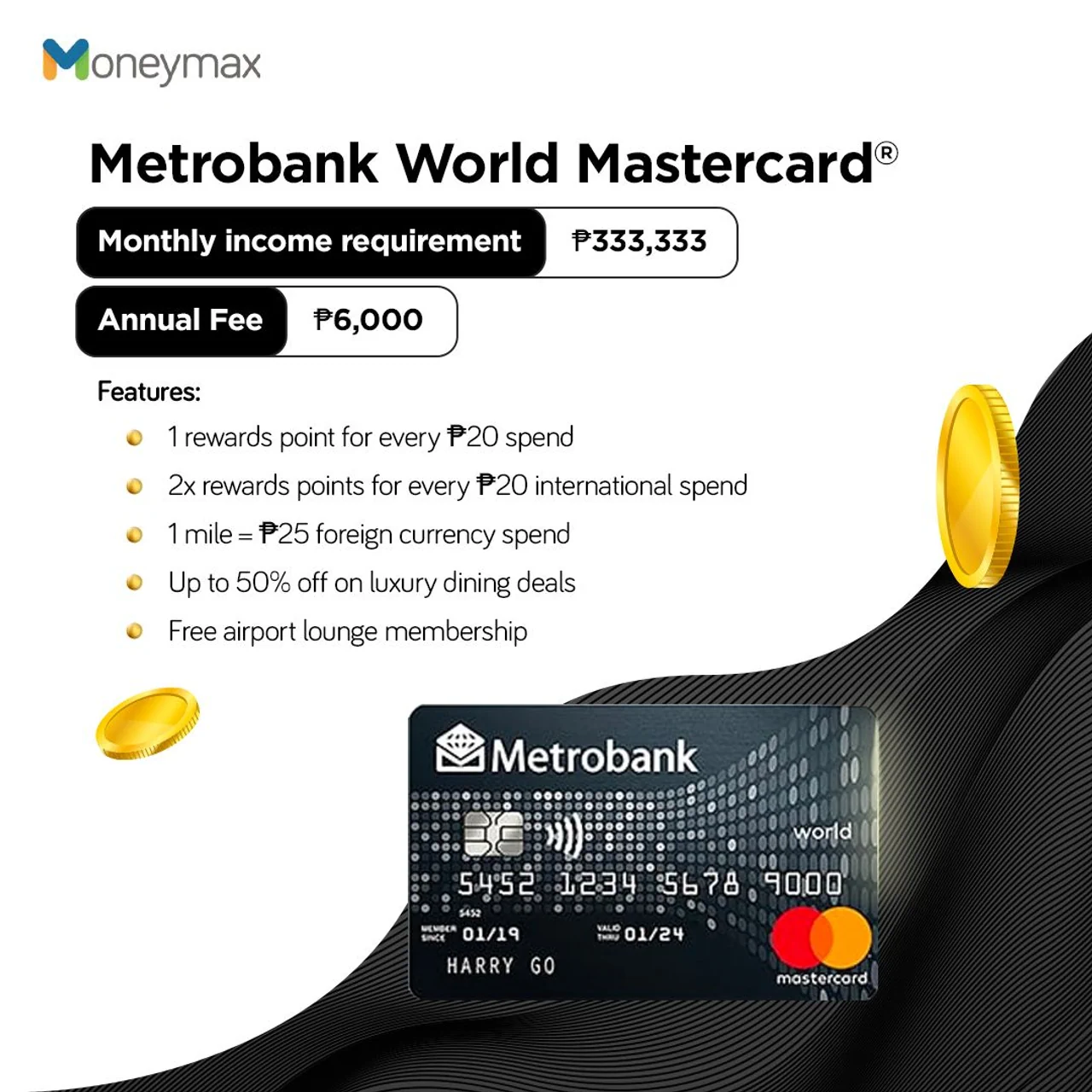 best black card in the philippines - metrobank world mastercard