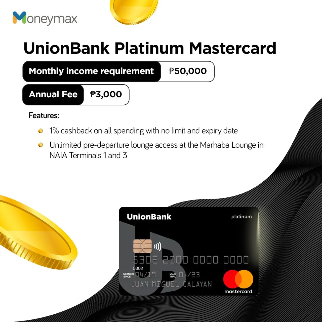 best black card in the philippines - unionbank platinum mastercard