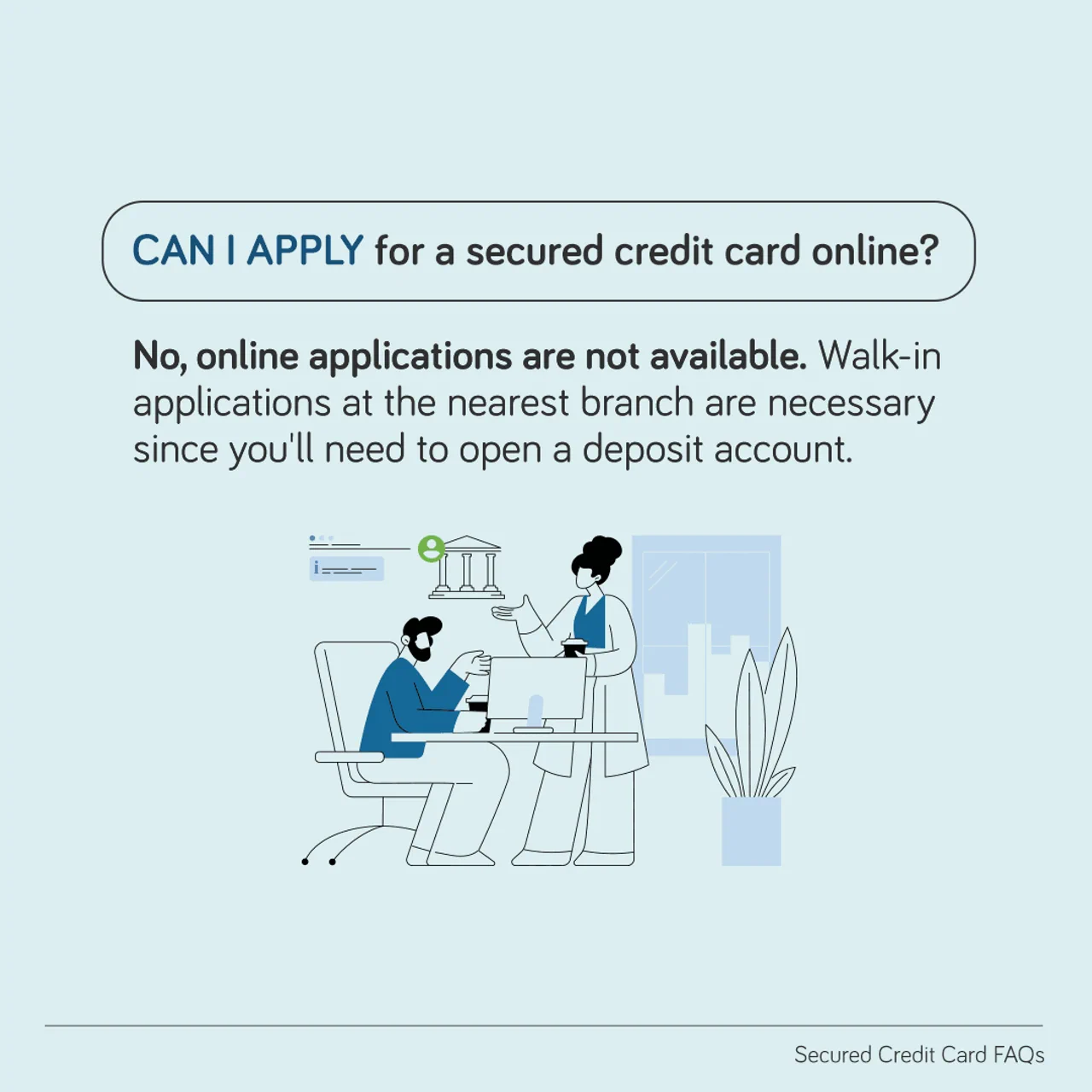 secured credit card FAQs