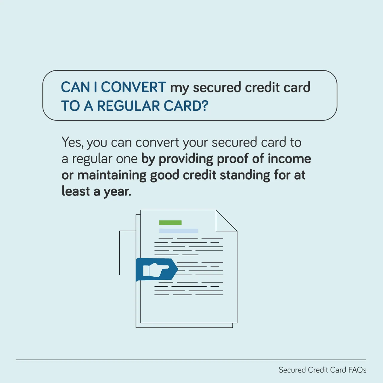 secured credit card FAQs