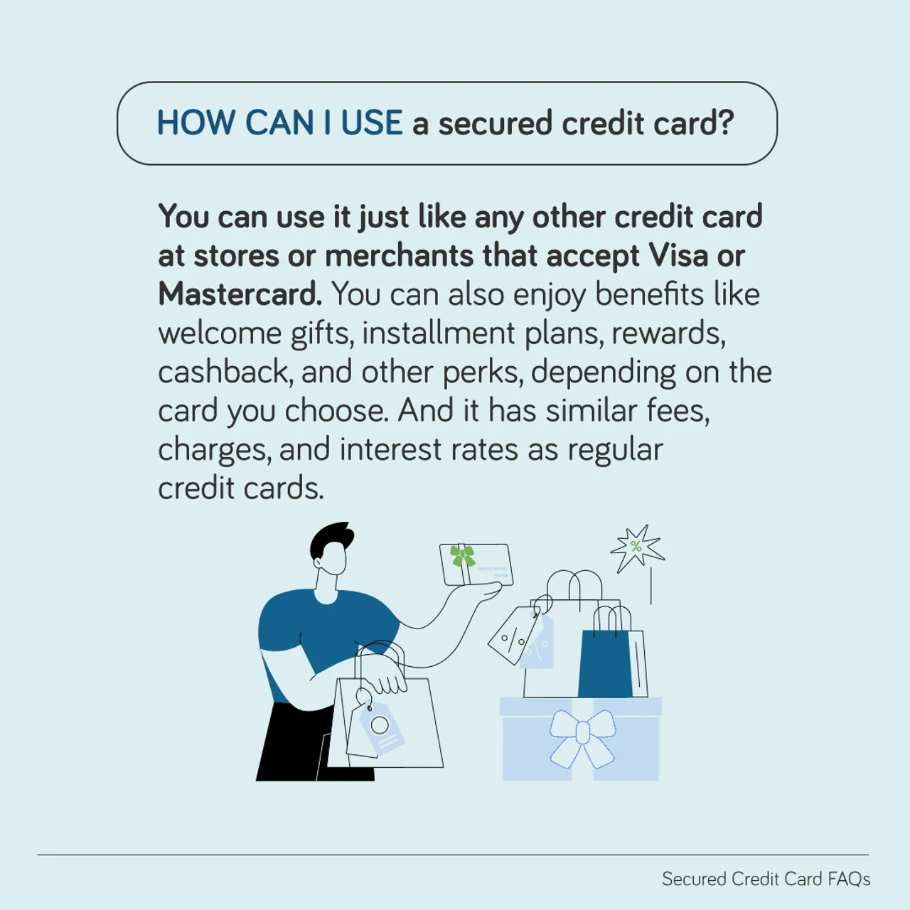 secured credit card FAQs