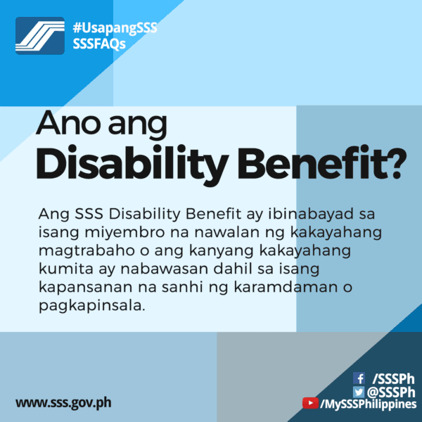 What is SSS Disability Benefit | MoneyMax.ph What is SSS Disability Benefit | MoneyMax.ph