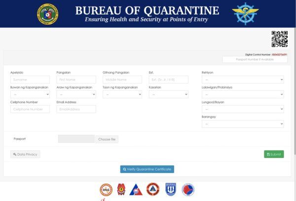 OFW Repatriation Guide - Quarantine Certificate OFW Repatriation Guide - Quarantine Certificate