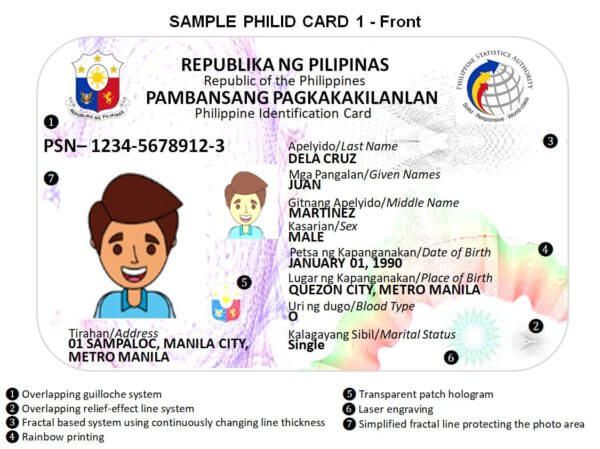 Sample National ID Card | MoneyMax.ph Sample National ID Card | MoneyMax.ph