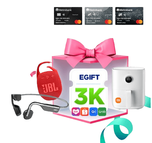 Get a Free Gift When You Apply for a Metrobank Credit Card!