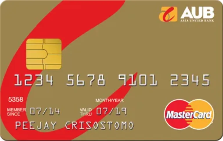 AUB Gold Mastercard