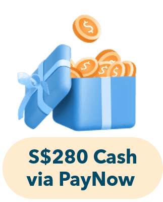 S$280 Cash via PayNow