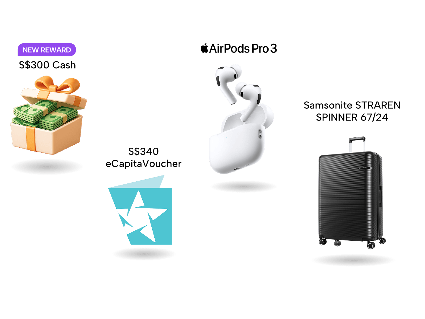 Unlock the gift for you with DBS/POSB Credit Cards!