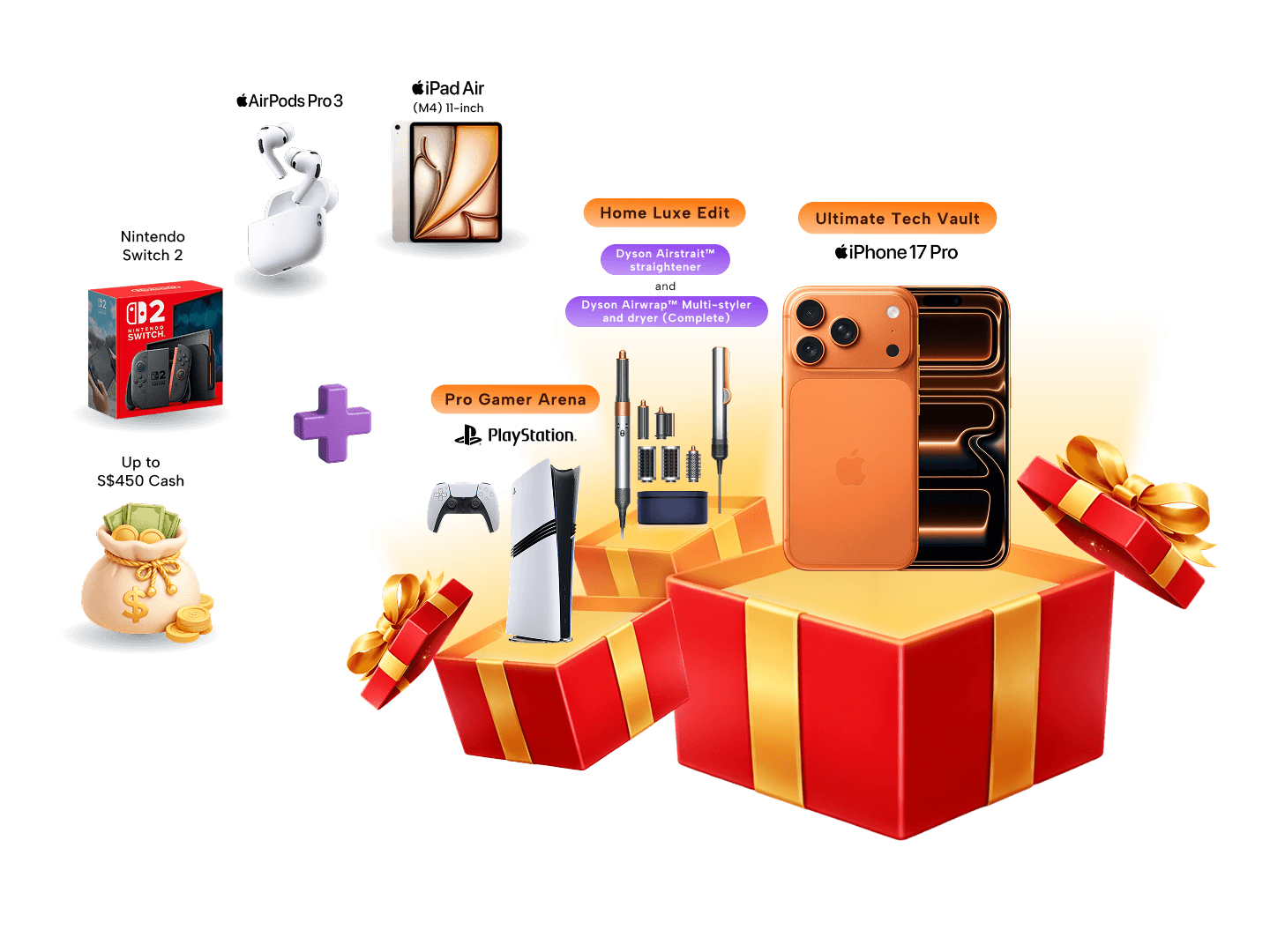 Step into the madness with a S$2.1M prize pool!