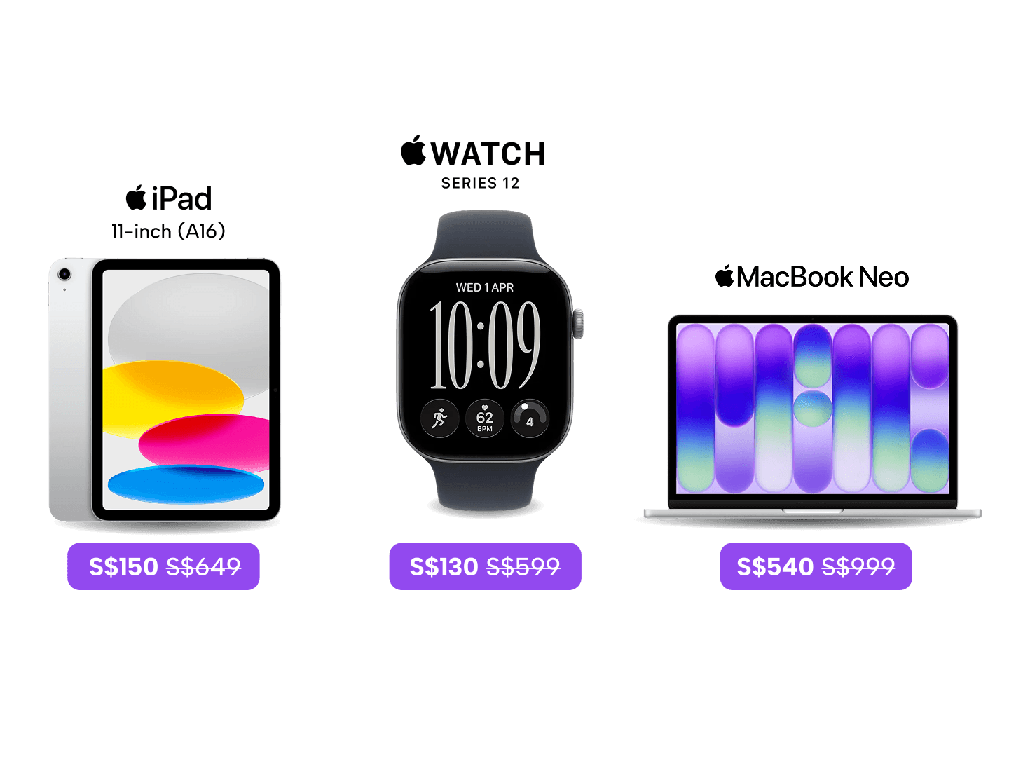  Upgrade to a premium Apple device for less! 🍎