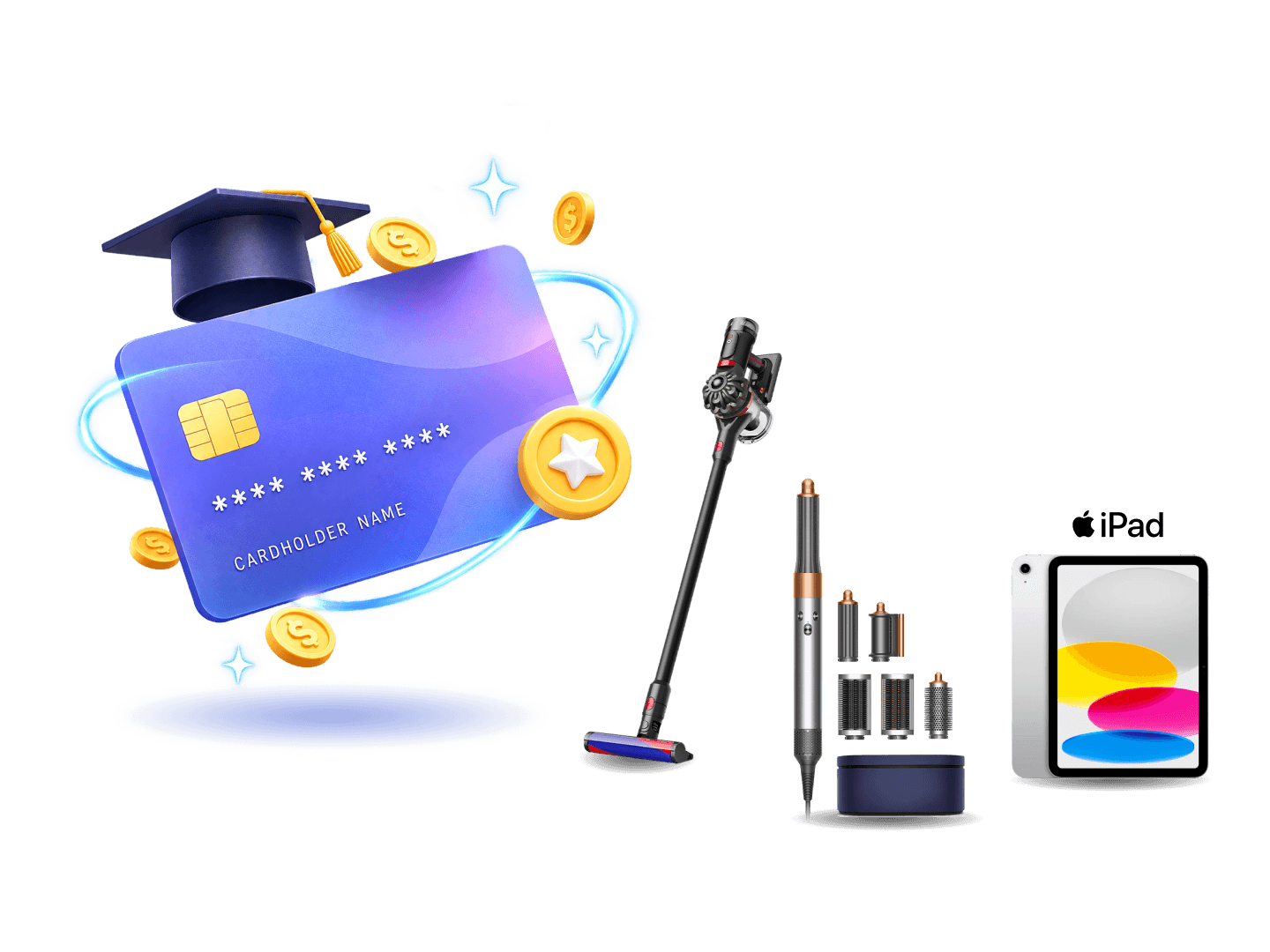 Find the right credit card for you in no time. 💳✨