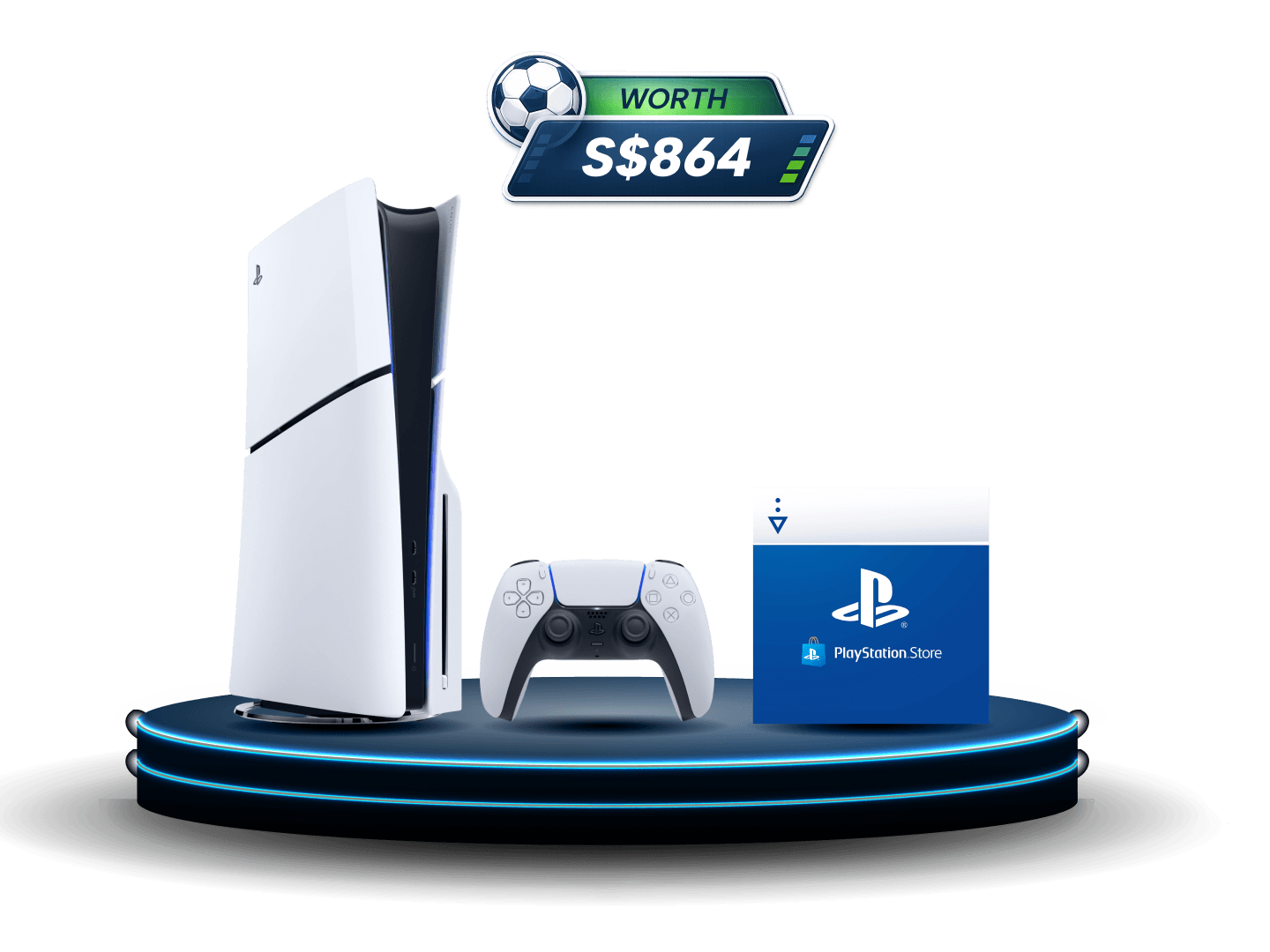 Sony Playstation 5 Digital Slim + $100 Gift Card up for grabs
