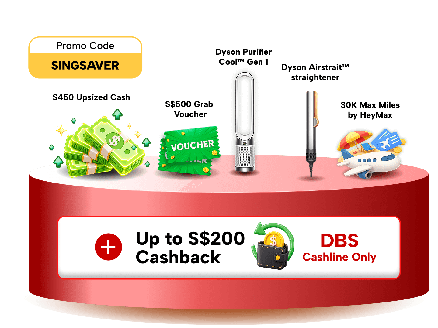 SingSaver x DBS Live Fresh Card Flash Deal ⚡