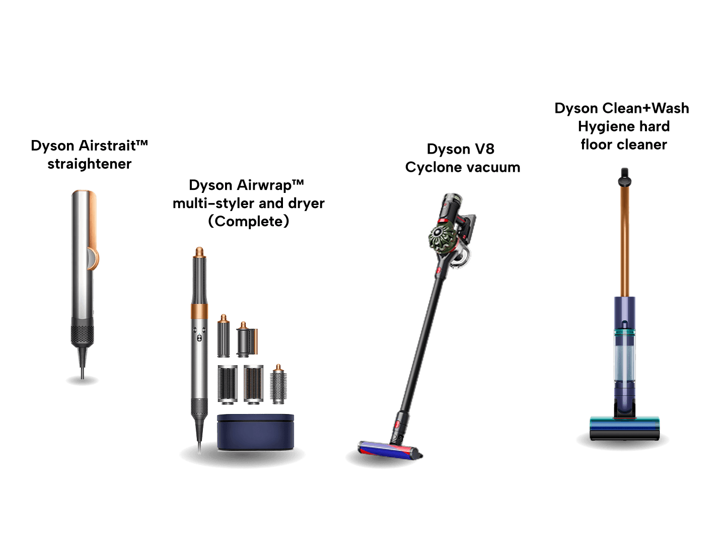Upgrade the way you style and clean with Dyson.