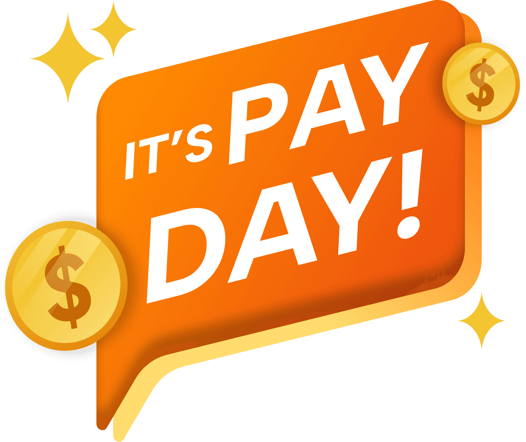 It's payday!