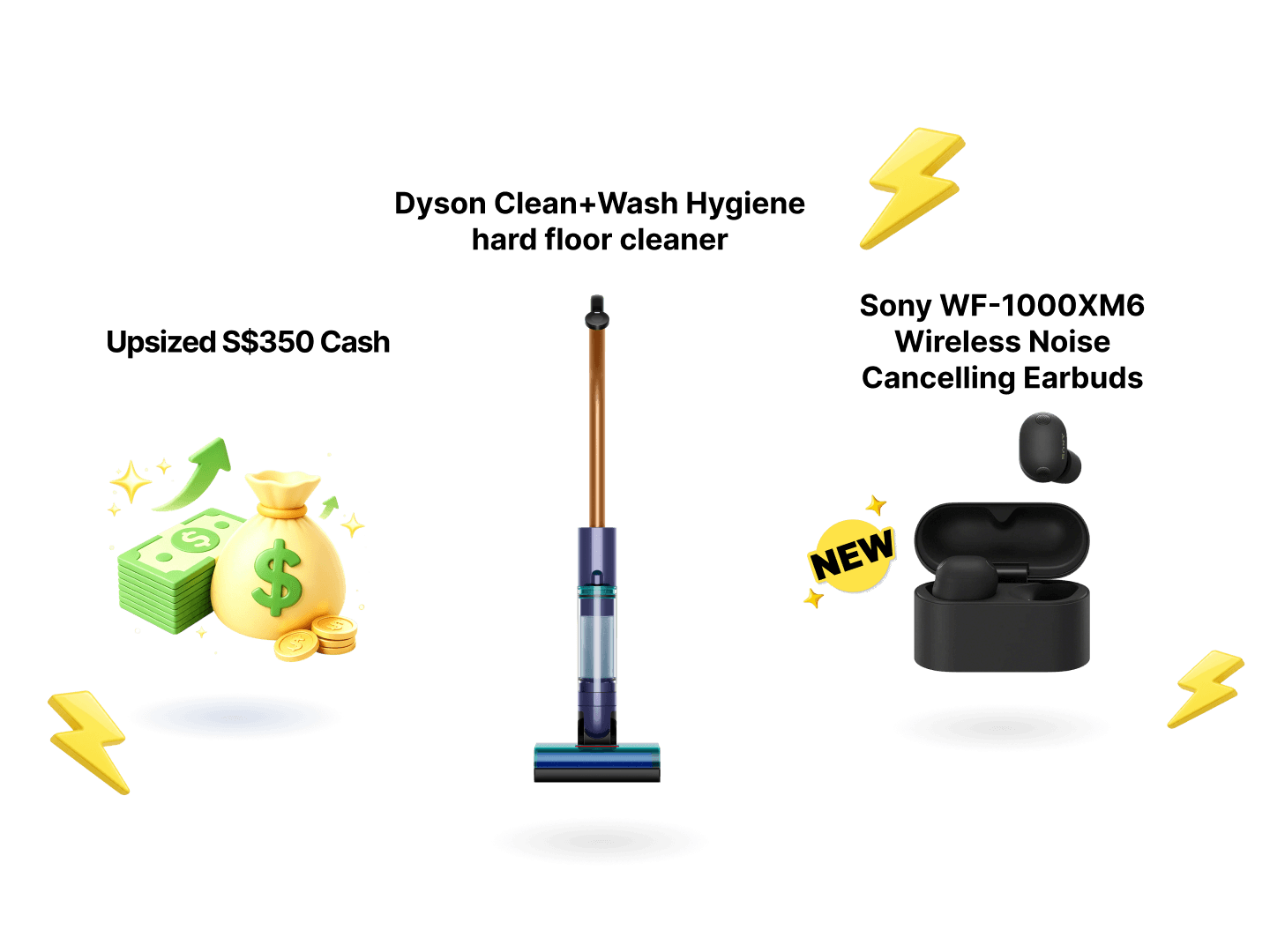 Upgrade your reward to a Dyson with Plus500!