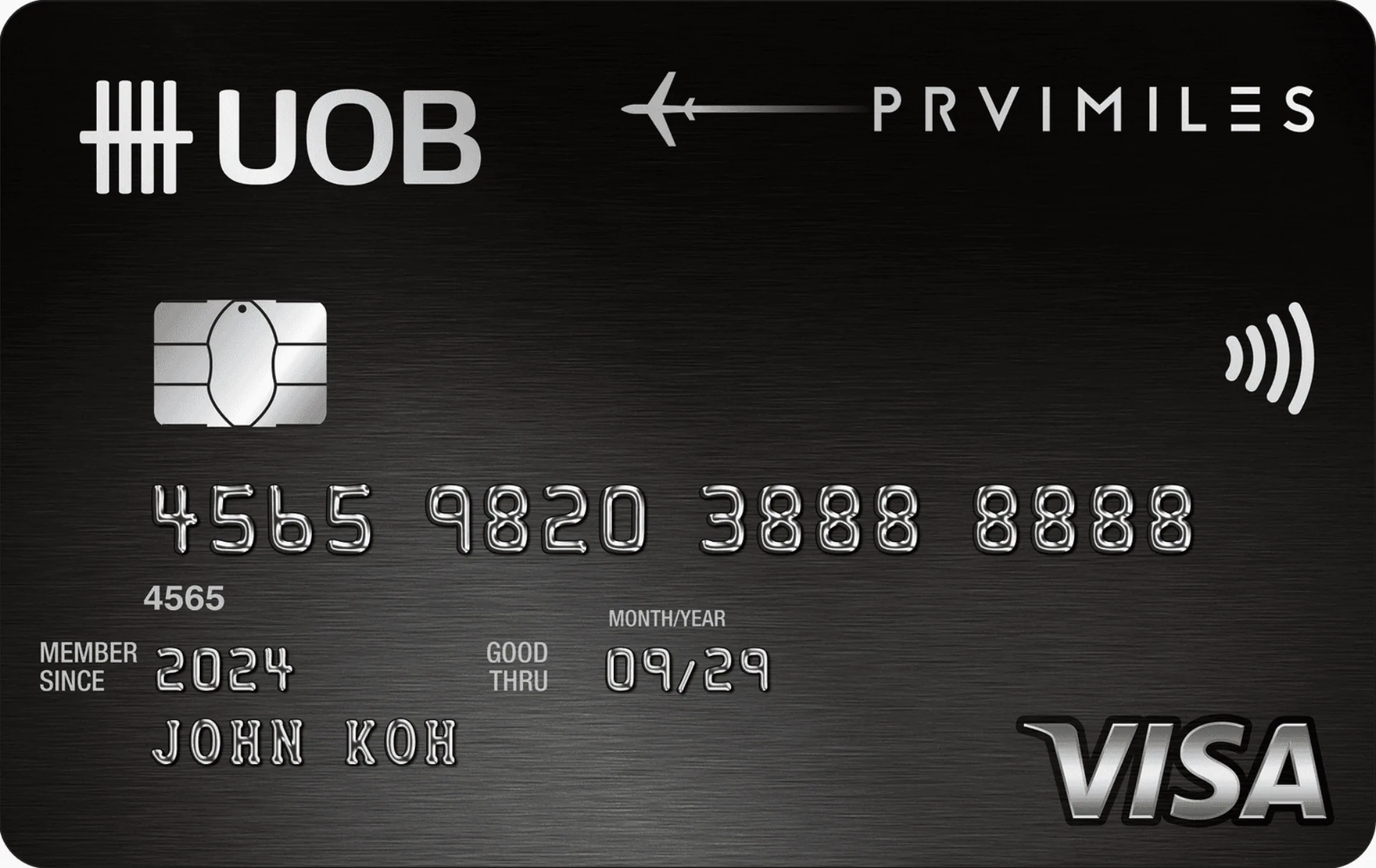 UOB PRVI Miles Visa Card