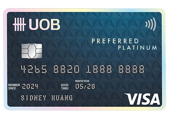 Best Credit Card for Gen Z: UOB Preferred Platinum Visa Card