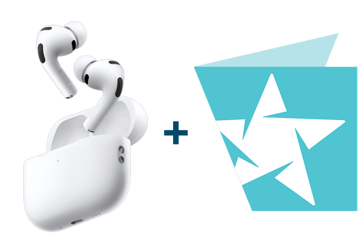 Apple AirPods Pro Gen 3 + S$40 eCapitaVoucher bundle (worth S$389)