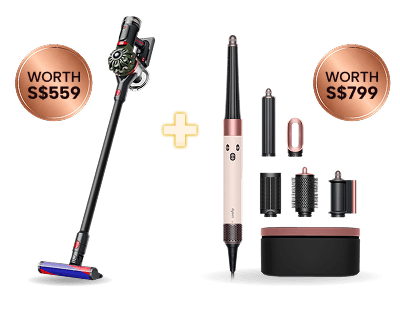 Dyson Airwrap multi-styler and Dyson V8 Cyclone Vacuum