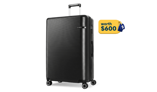 Win a S$600 Samsonite Luggage Daily!