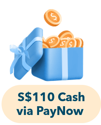 S$110 Cash via PayNow