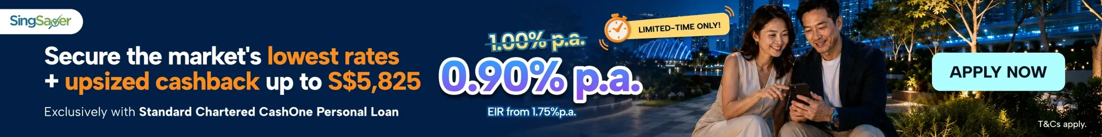 SCB CashOne Personal Loan
