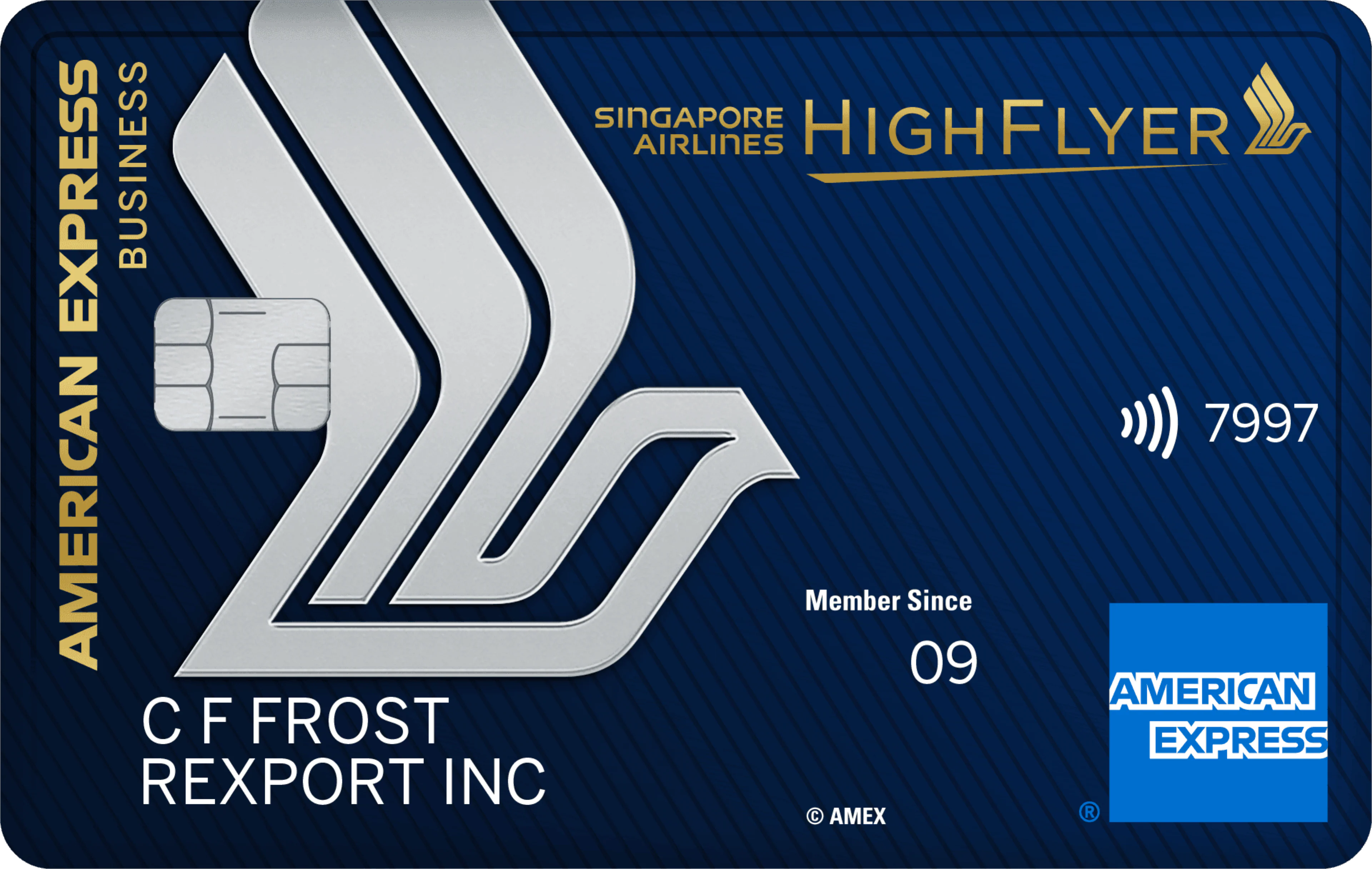 American Express Singapore Airlines Business Credit Card