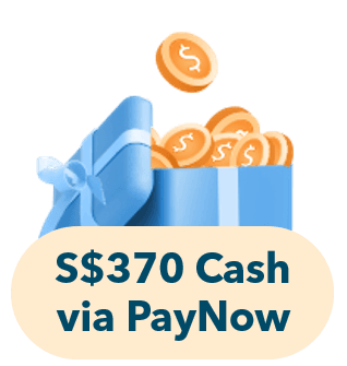 S$370 Cash via PayNow