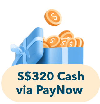 S$320 Cash via PayNow